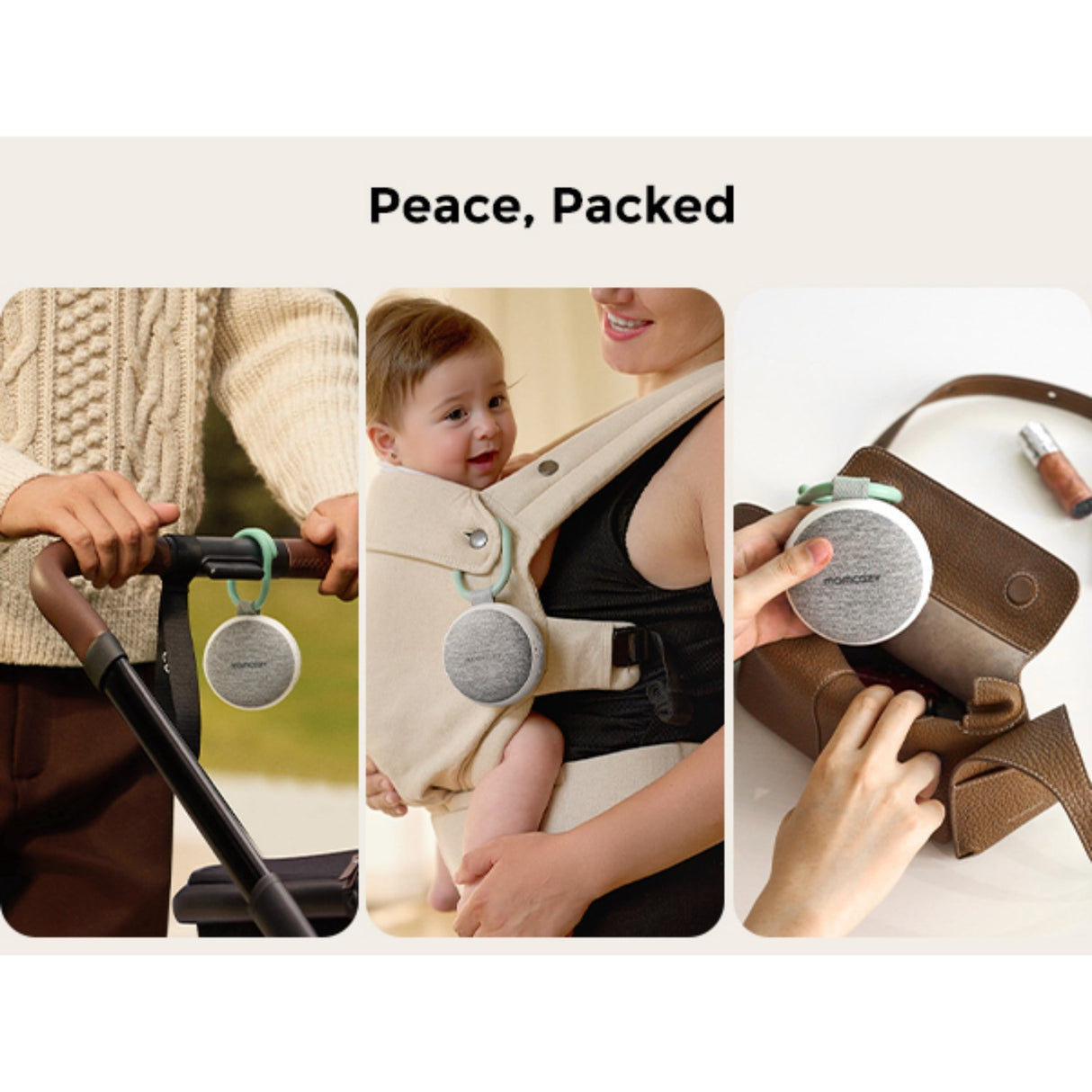 Momcozy Portable Sound Machine With Night Light