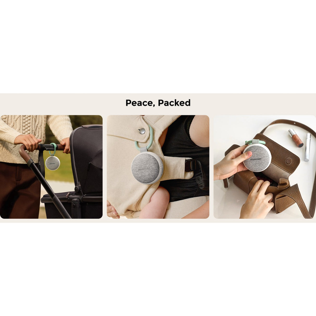 Momcozy Portable Sound Machine With Night Light