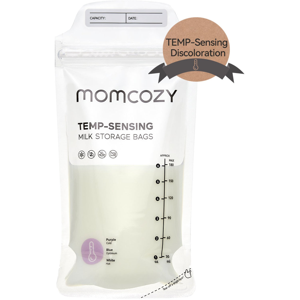 Momcozy Breastmilk Bag 50-Pack