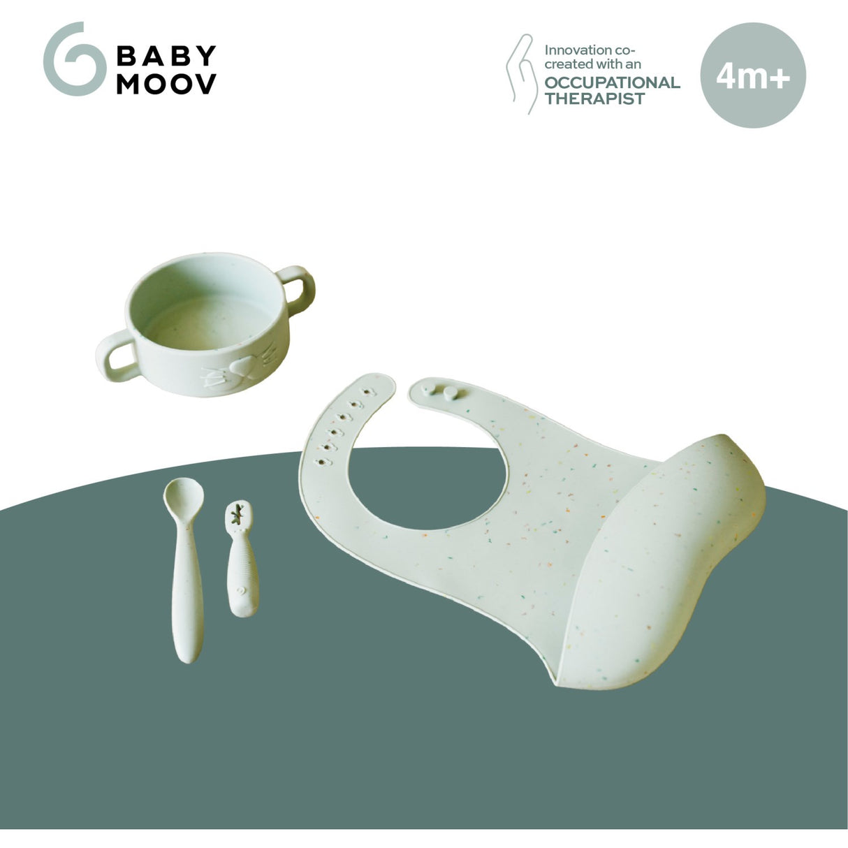 Babymoov Mini Arty Baby First Meal Set