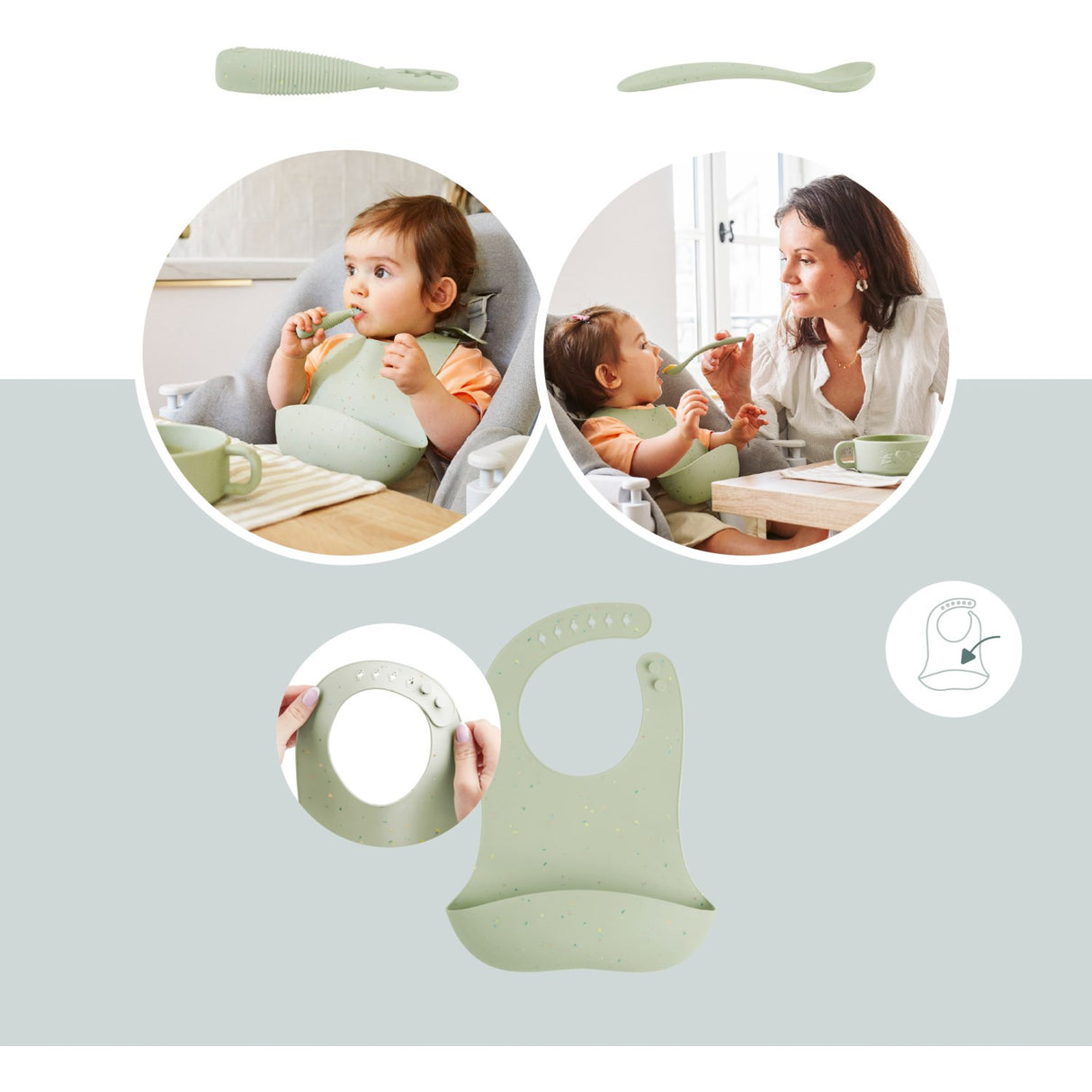 Babymoov Mini Arty Baby First Meal Set