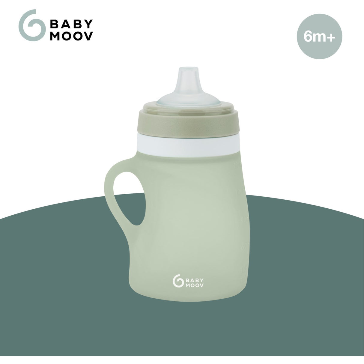 Babymoov Green Silicone Water Bottle
