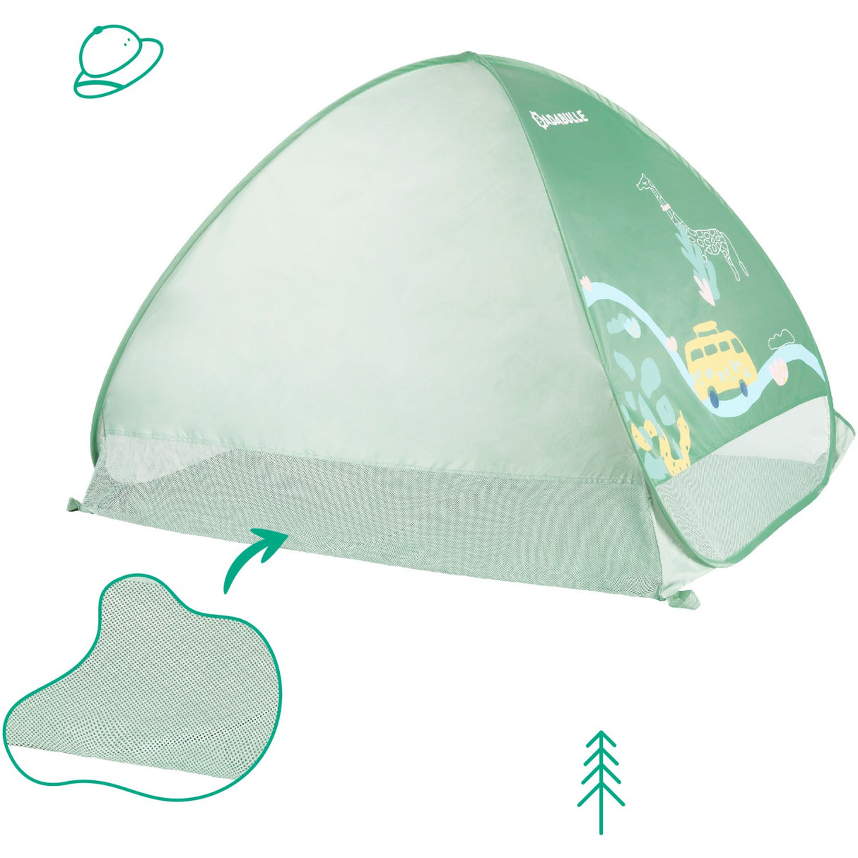 Badabulle Anti UV Tent