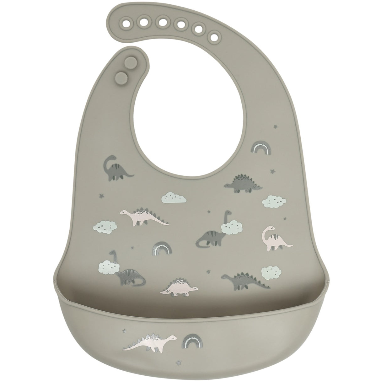 CeLaVi Dried Sage Silicon Bib (2-Pack)