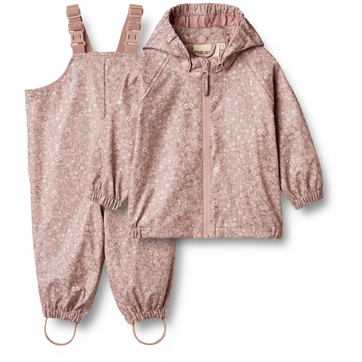 Wheat Powder Flower Meadow Rainwear Charlie Set