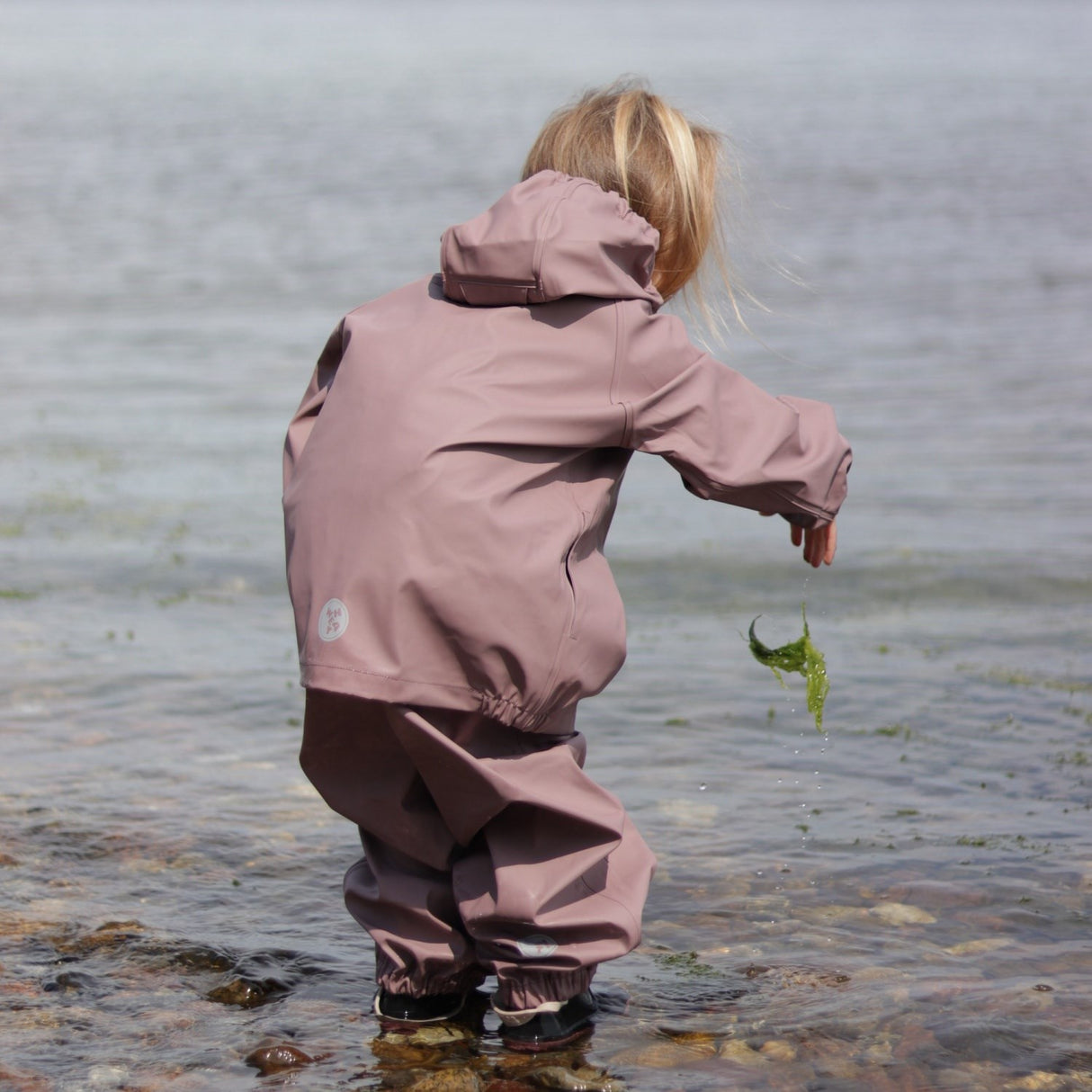 Wheat Dusty Lilac Rainwear Charlie Set