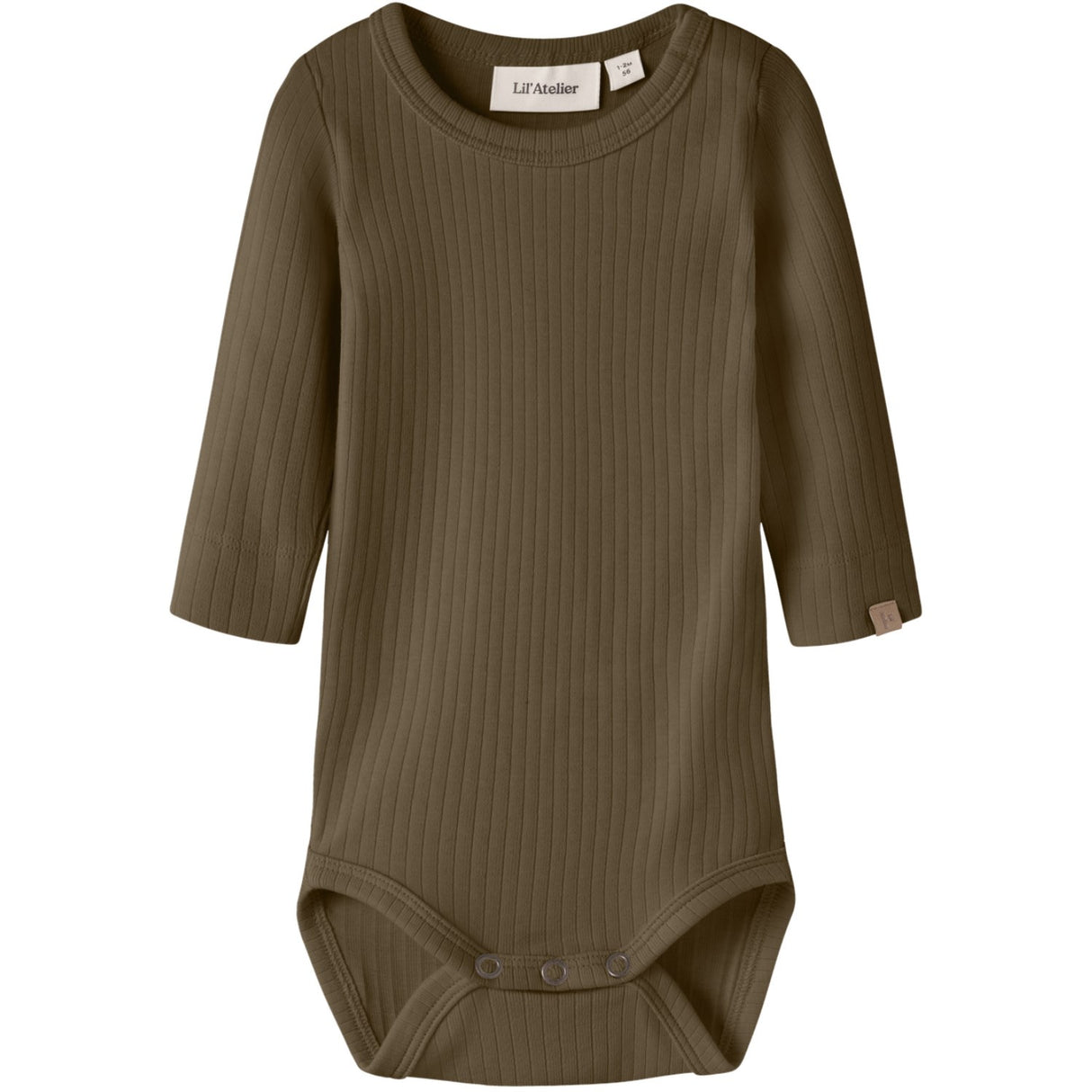 Lil'Atelier Teak Nbmgabo Bib Ls Slim Body Lil