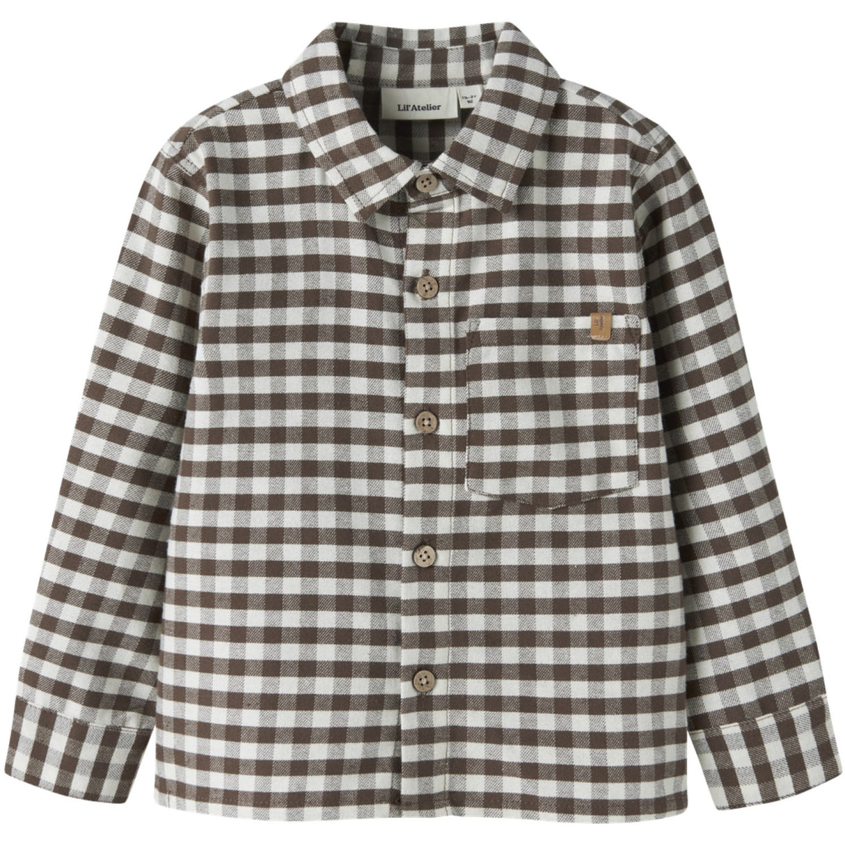 Lil'Atelier Teak Nmmnoki Ls Loose Shirt Lil