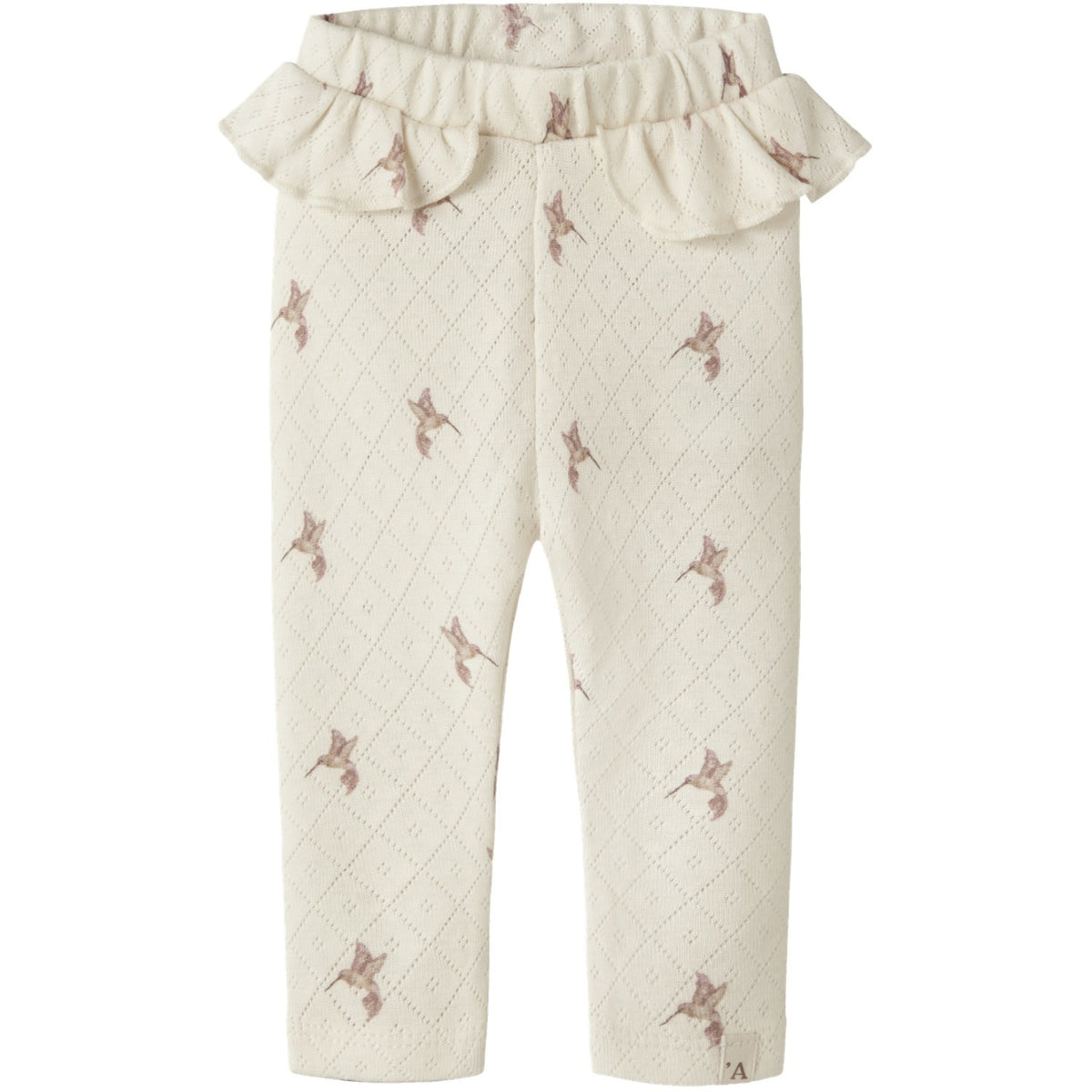 Lil'Atelier Turtledove Bird Nbfrachello Sig Slim Leggings Hea Lil