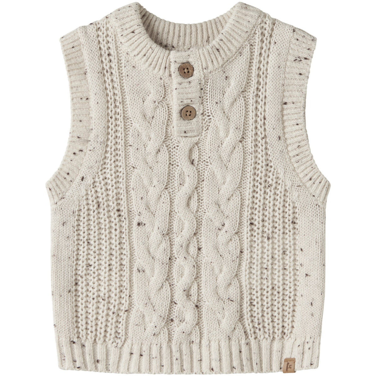 Lil'Atelier Turtledove Nbmgalto Kai Knit Vest Lil