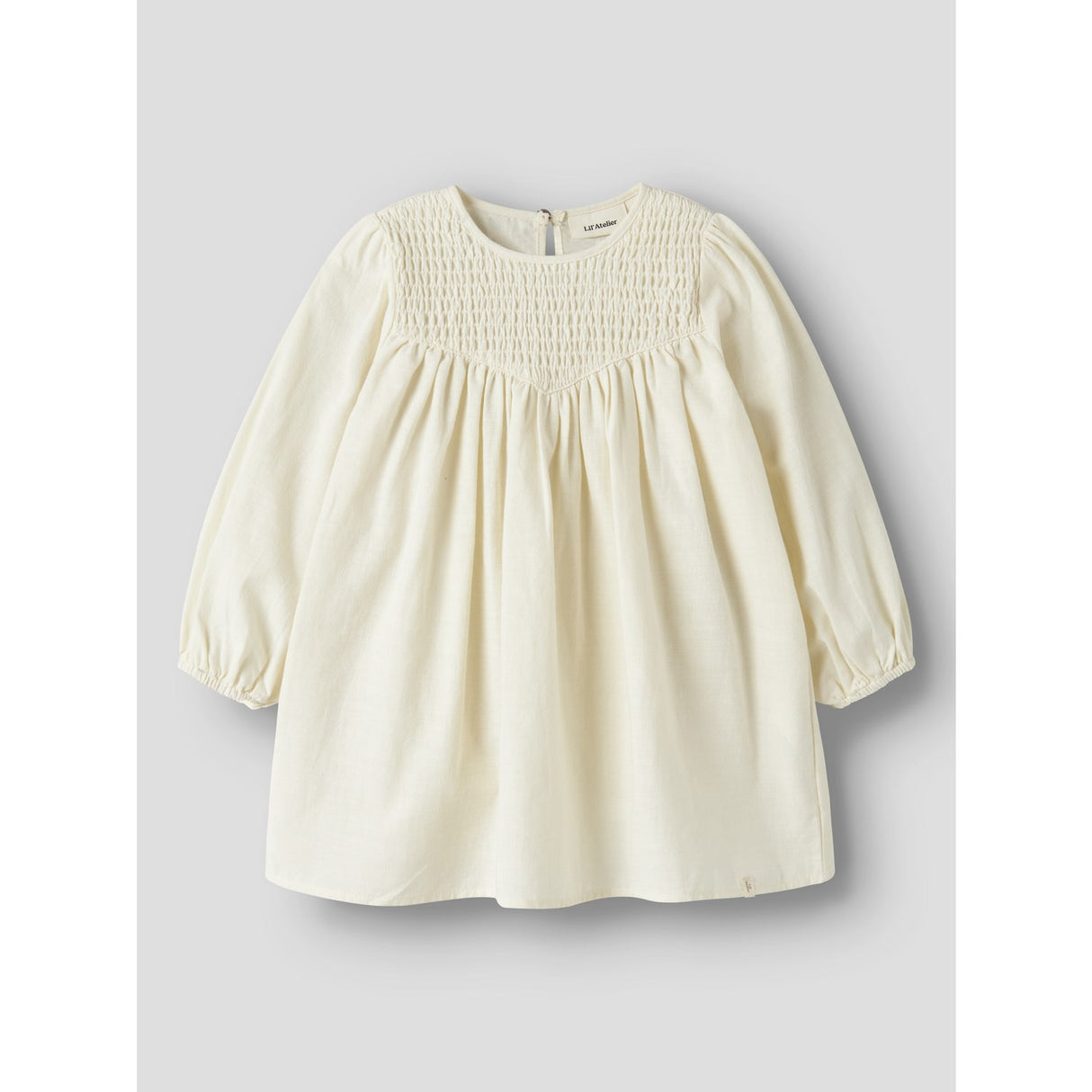 Lil'Atelier Turtledove Nmfnella Ls Loose Dress Lil