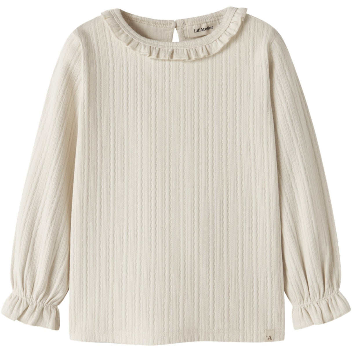 Lil'Atelier Turtledove Nmfonela Ls Slim Top Lil