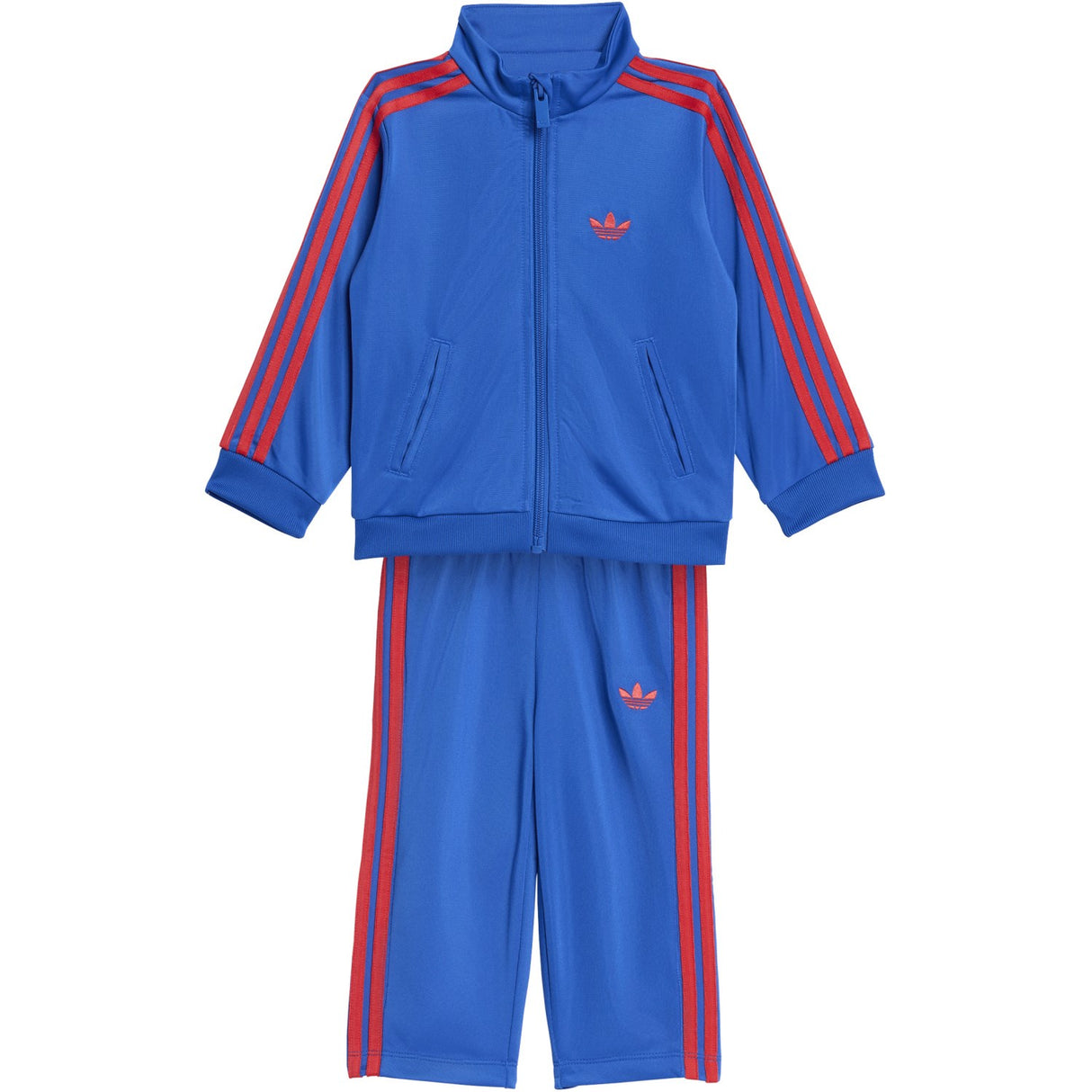 adidas Originals Blue/Semi Lucid Red Firebird Ts Sweat Set