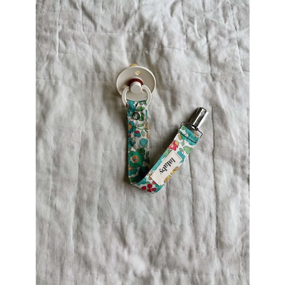 Lalaby Blue Betsy Pacifier Clip