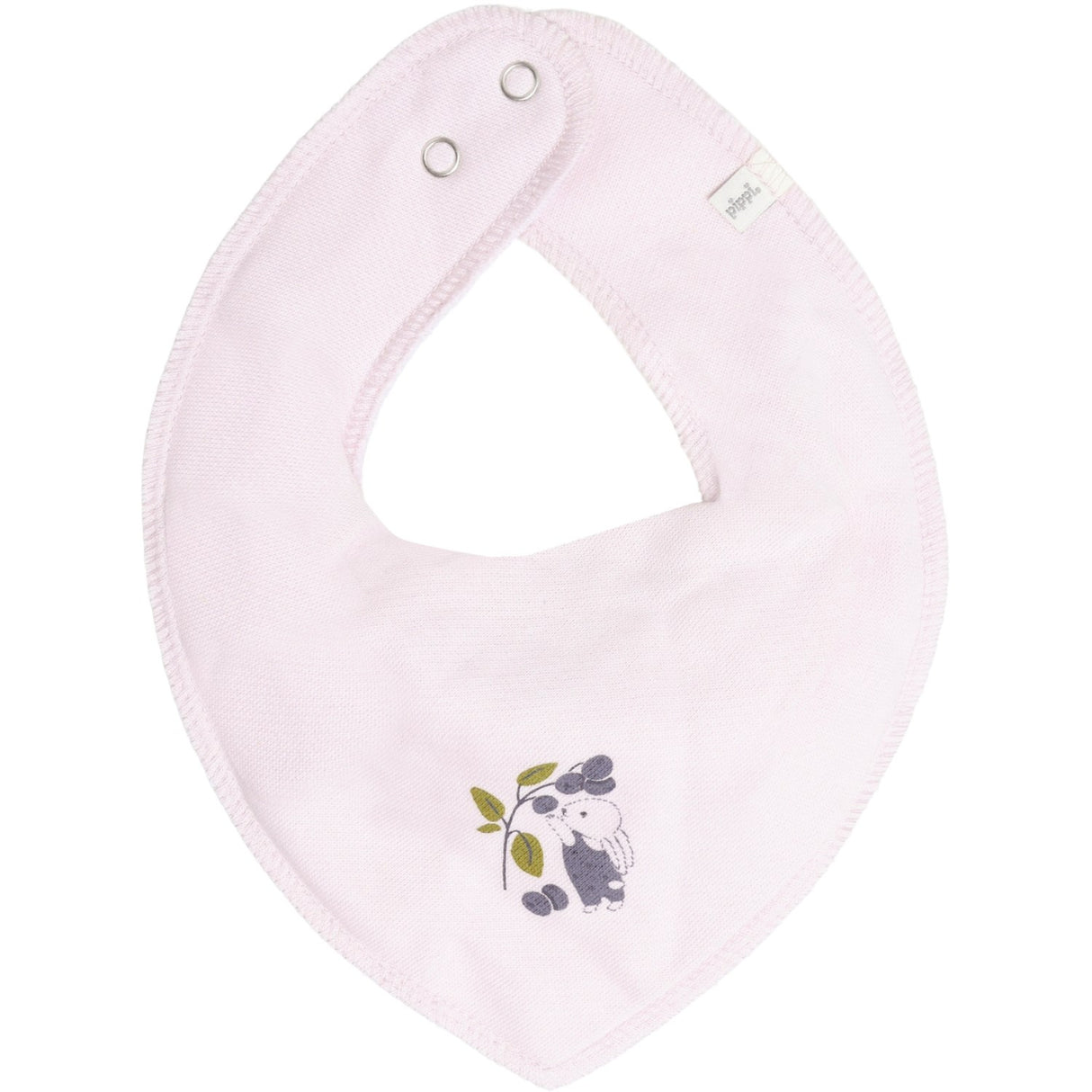 Pippi Blue Granite Bandana Bib Girl -Aop (3-Pack)