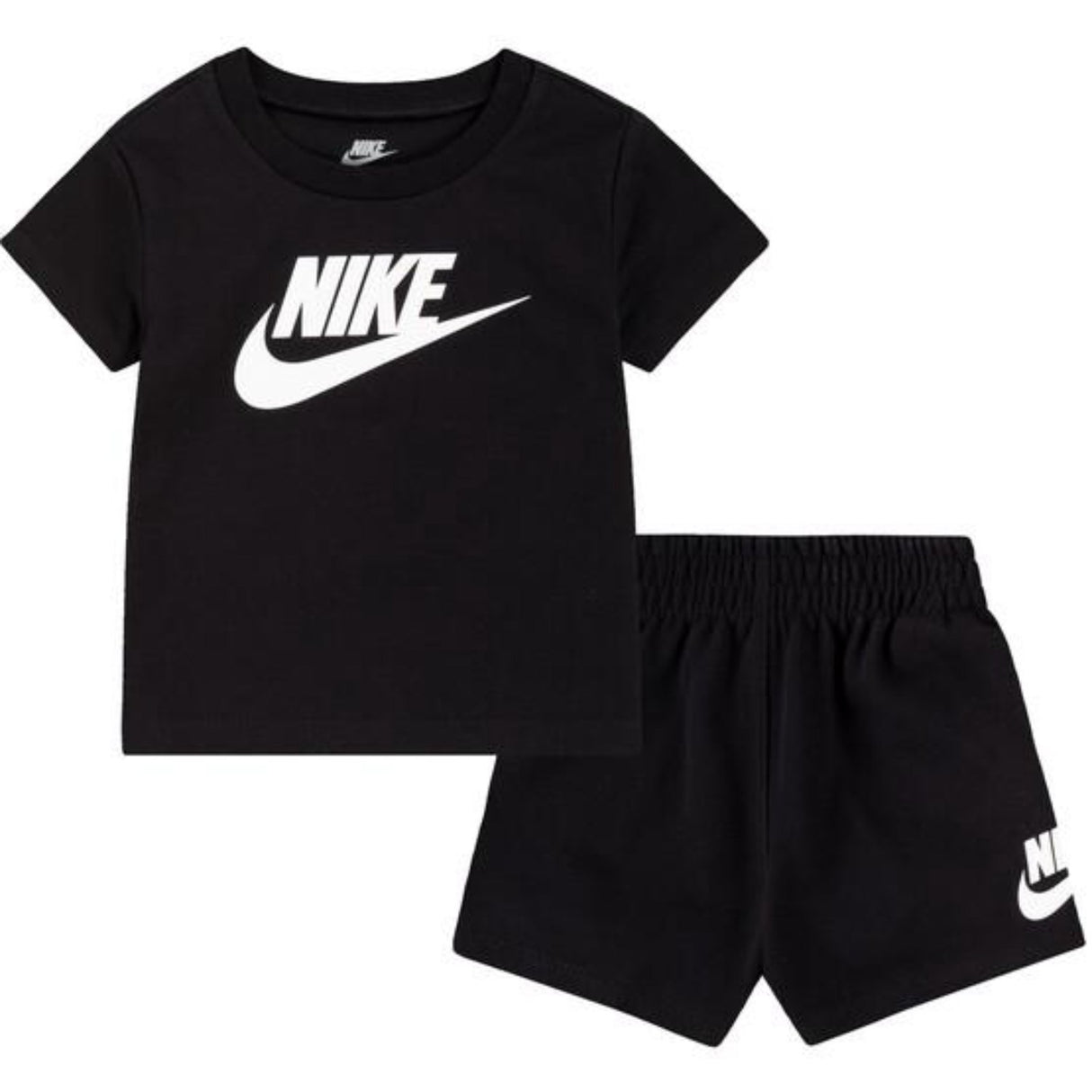 NIKE Black Club T-Shirt & Shorts Set