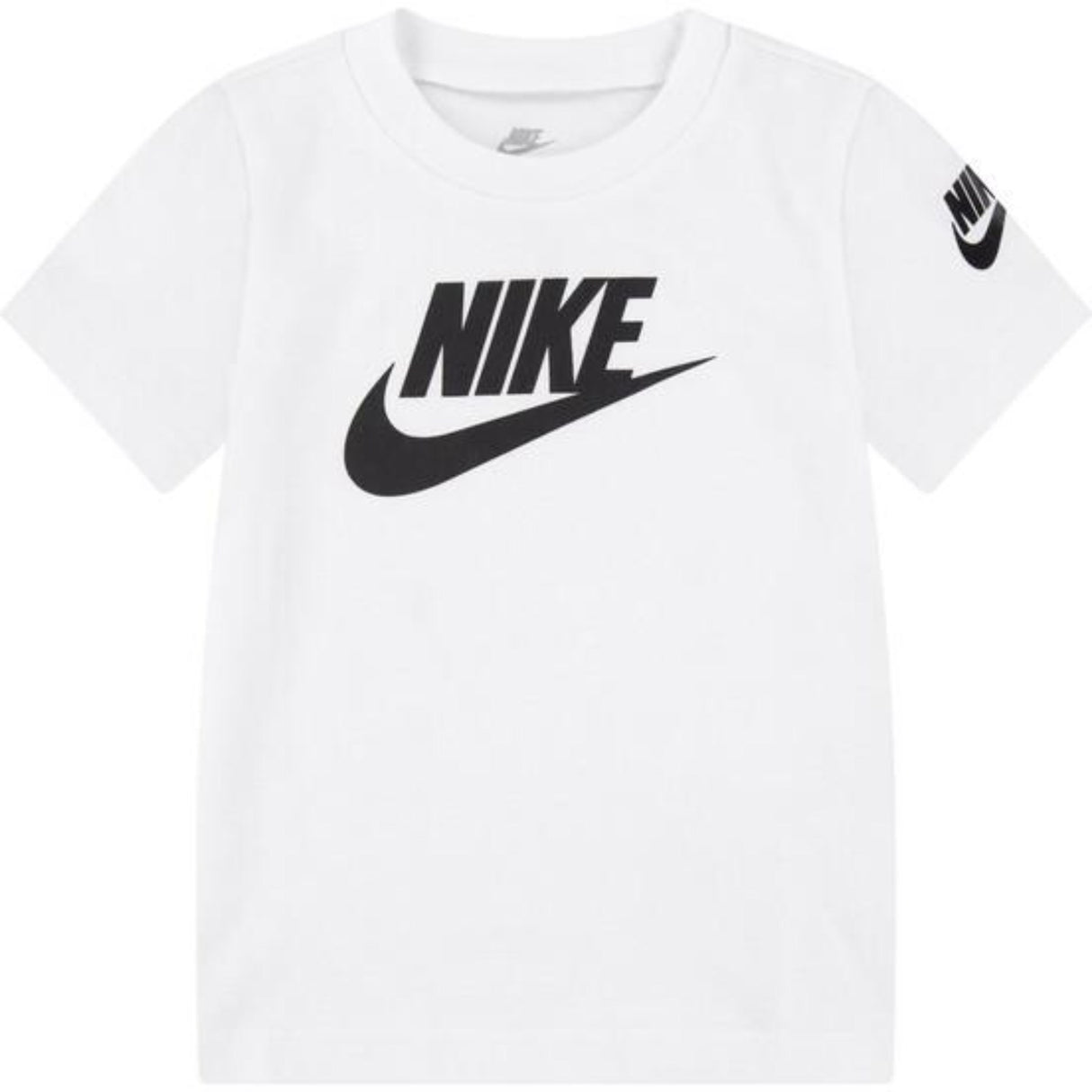 NIKE White Futura Evergreen T-Shirt