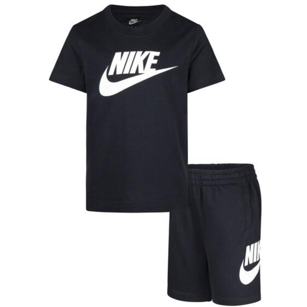 NIKE Black Club T-Shirt & Shorts Set