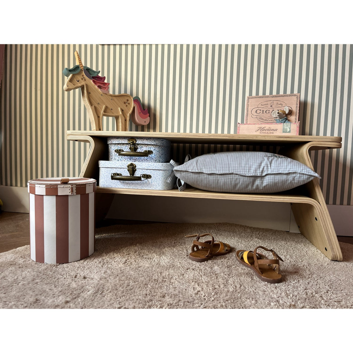 Curve Lab Oak Tokyo Bench Kids