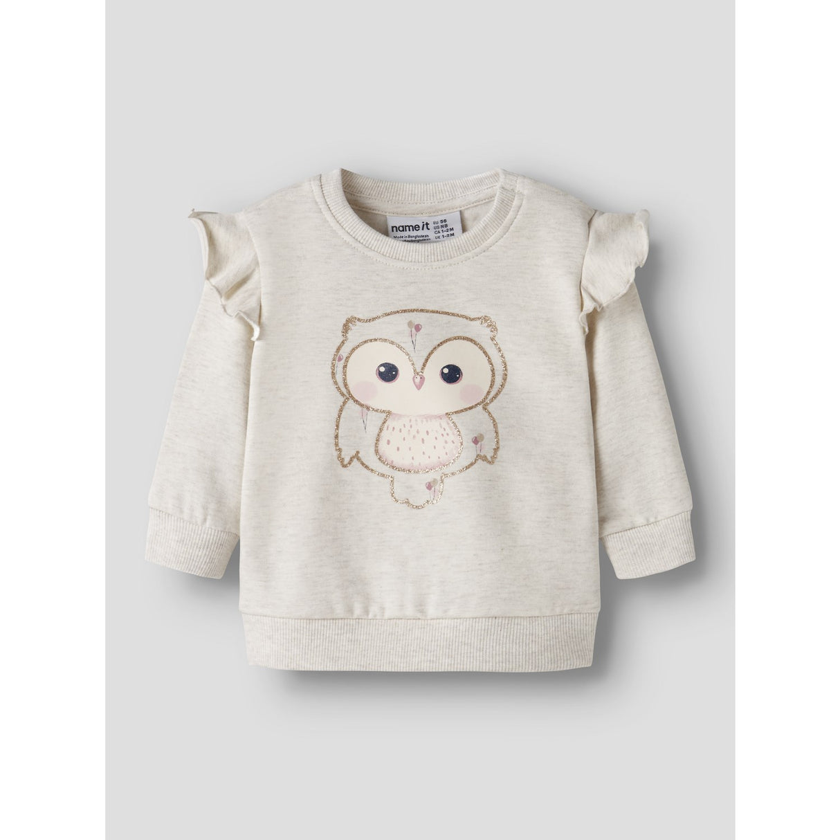 Name It Peyote Melange Nbfnilda Ls Sweat Bru