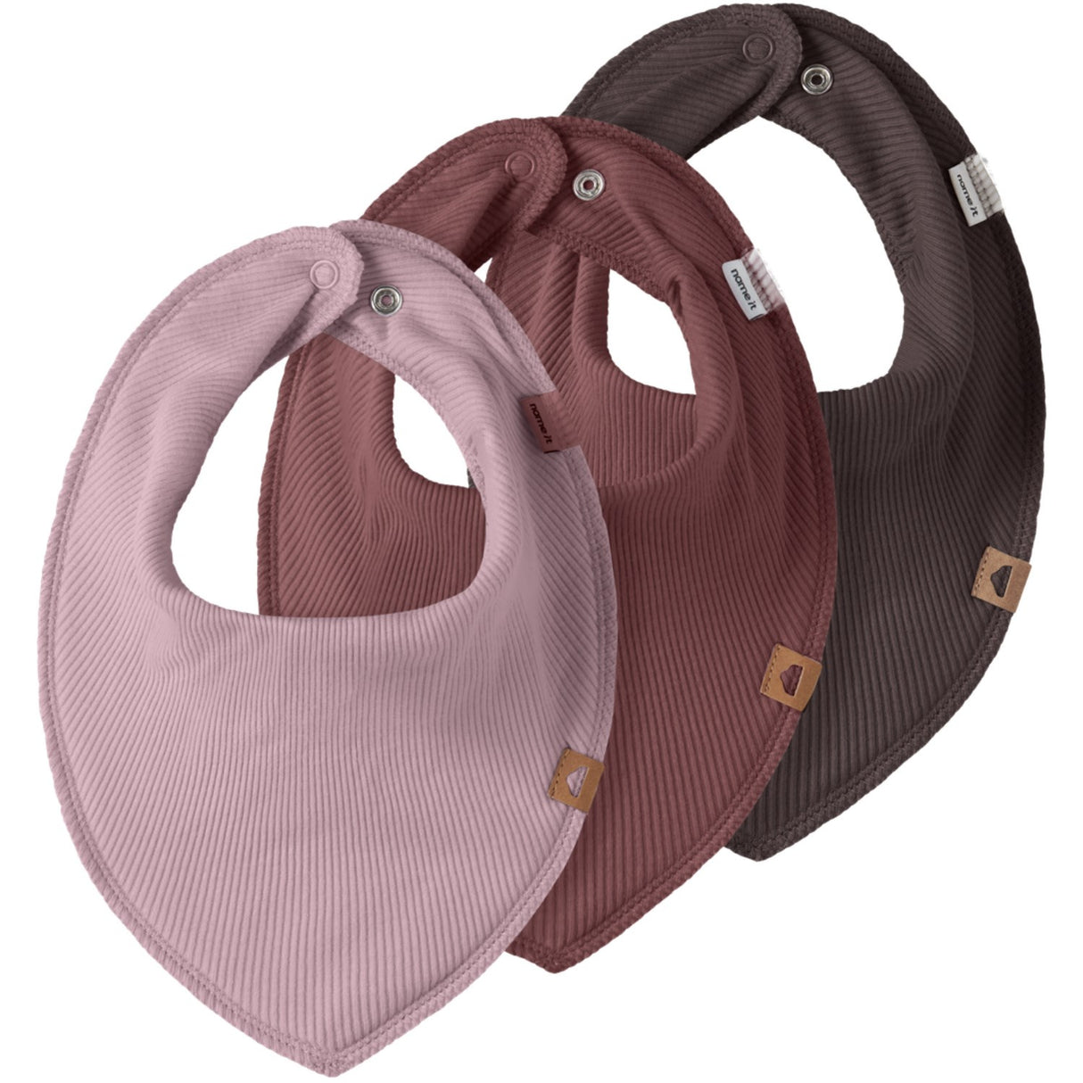 Name It Lilas Nbfyvette 3P Rib Scarf Bib