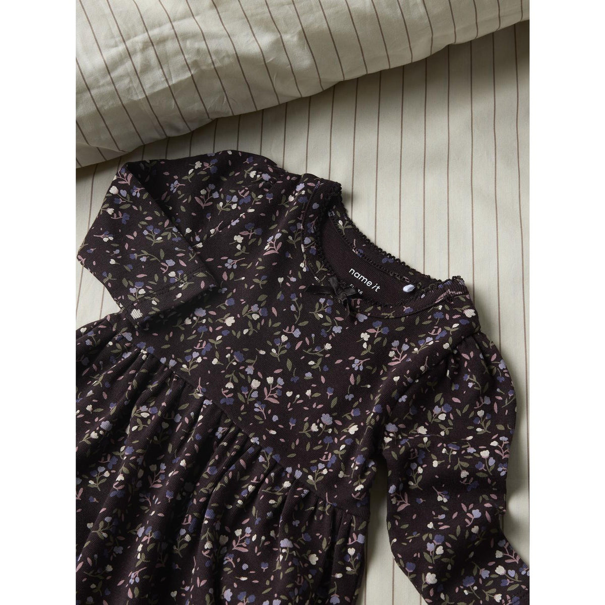 Name It Chocolate Plum Nbfoceana Ls Dress