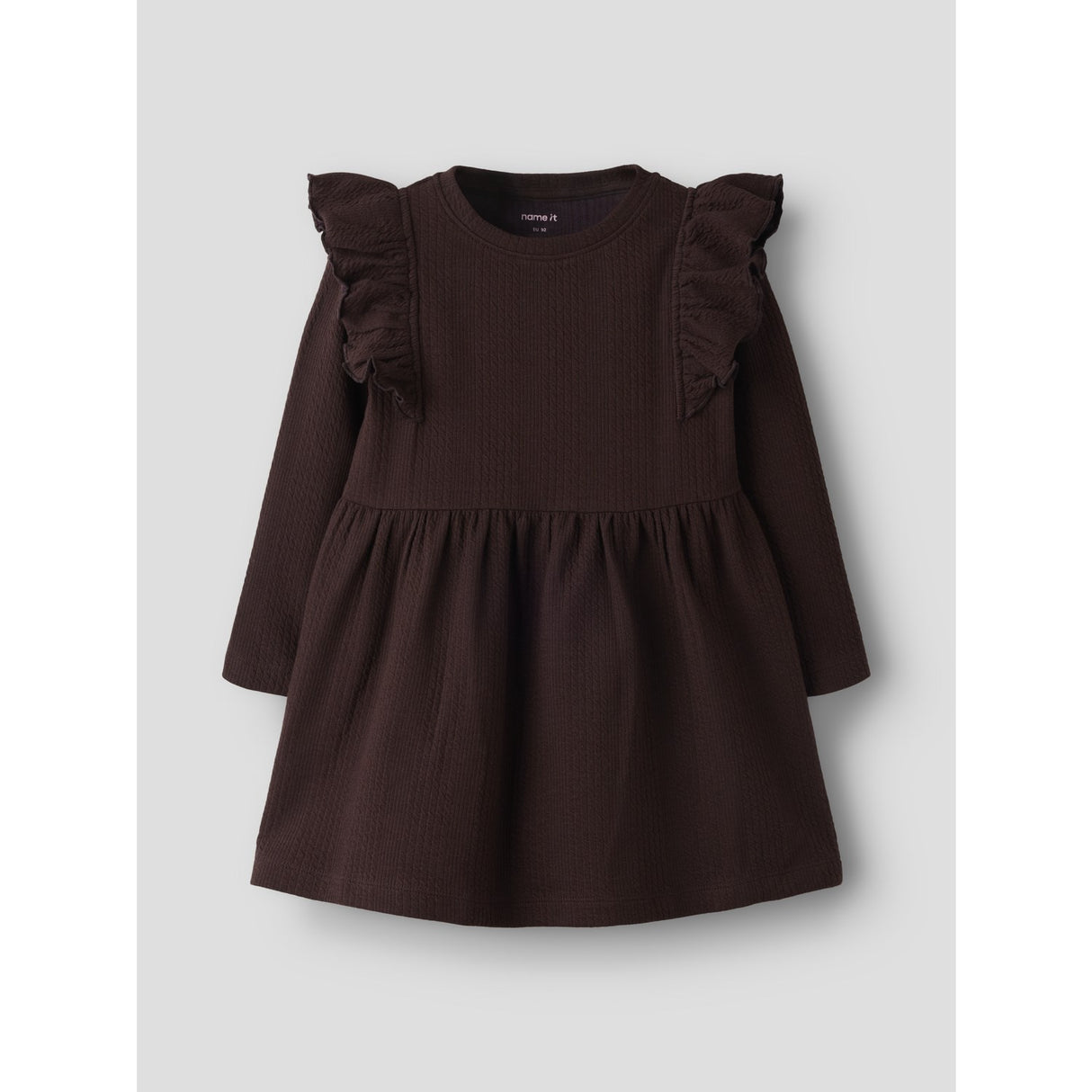 Name It Chocolate Plum Nmfnole Ls Dress