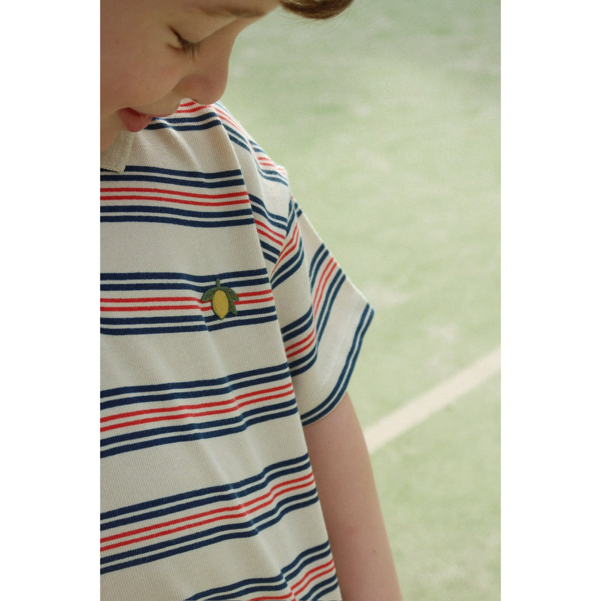 Konges Sløjd Stripie Stripe Spotty Ss Polo Gots