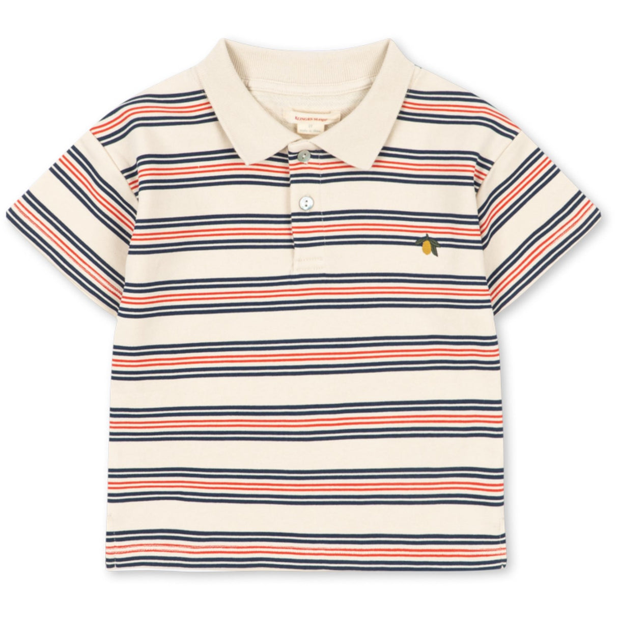 Konges Sløjd Stripie Stripe Spotty Ss Polo Gots
