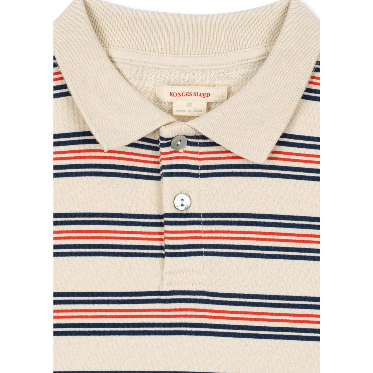 Konges Sløjd Stripie Stripe Spotty Ss Polo Gots