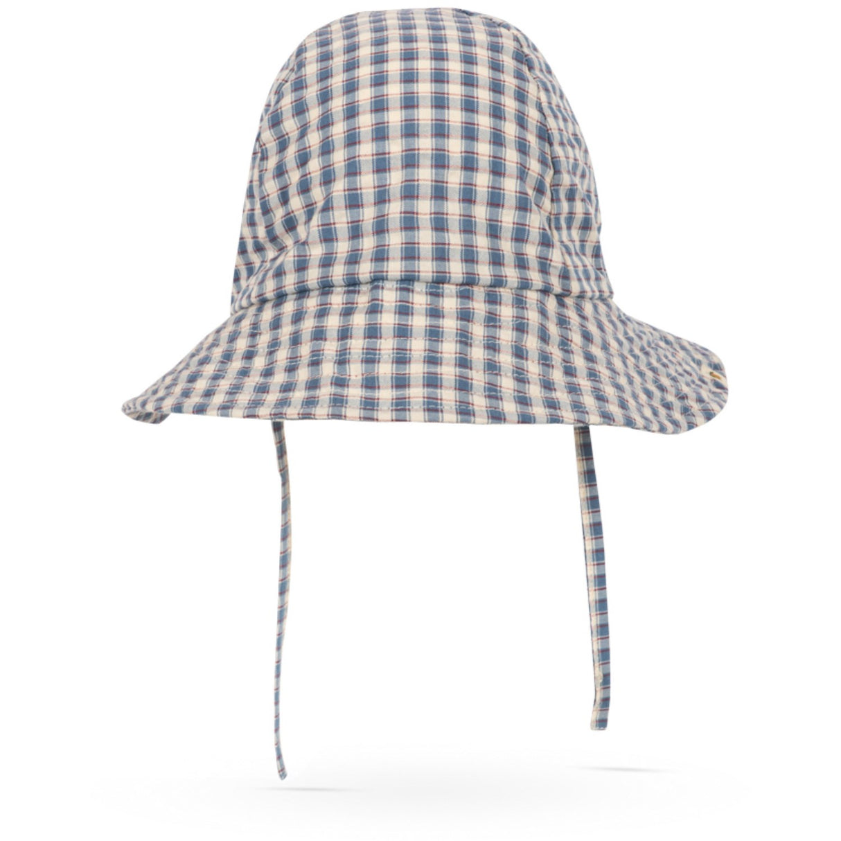 Konges Sløjd Captains Check Kim Sun Hat Gots