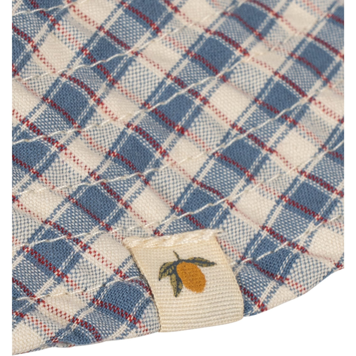 Konges Sløjd Captains Check Kim Sun Hat Gots