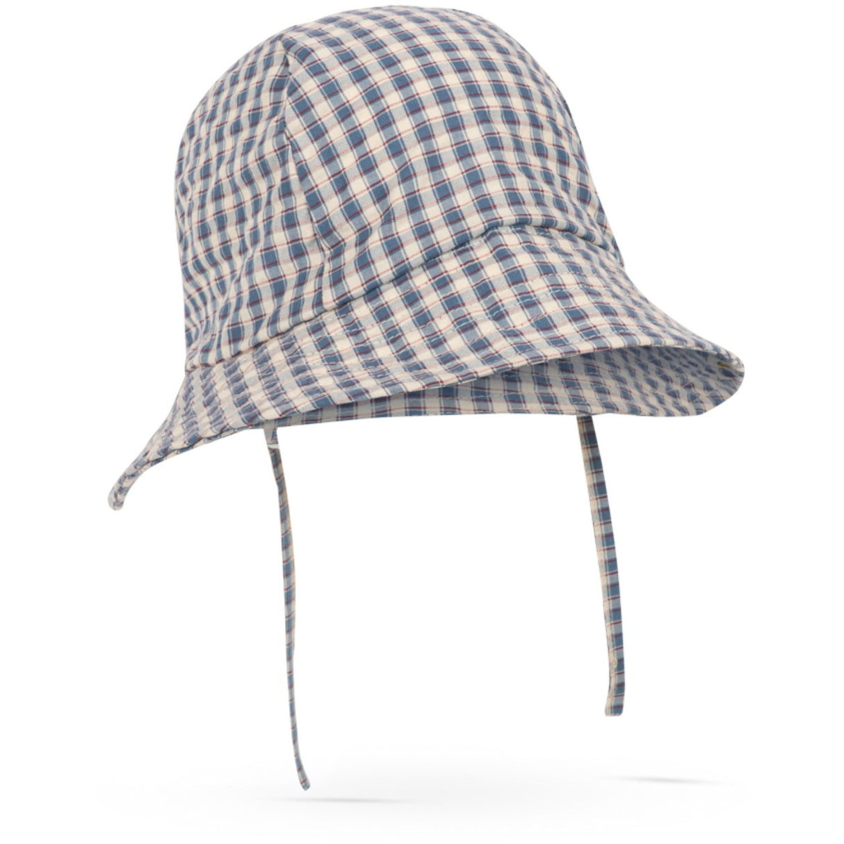 Konges Sløjd Captains Check Kim Sun Hat Gots