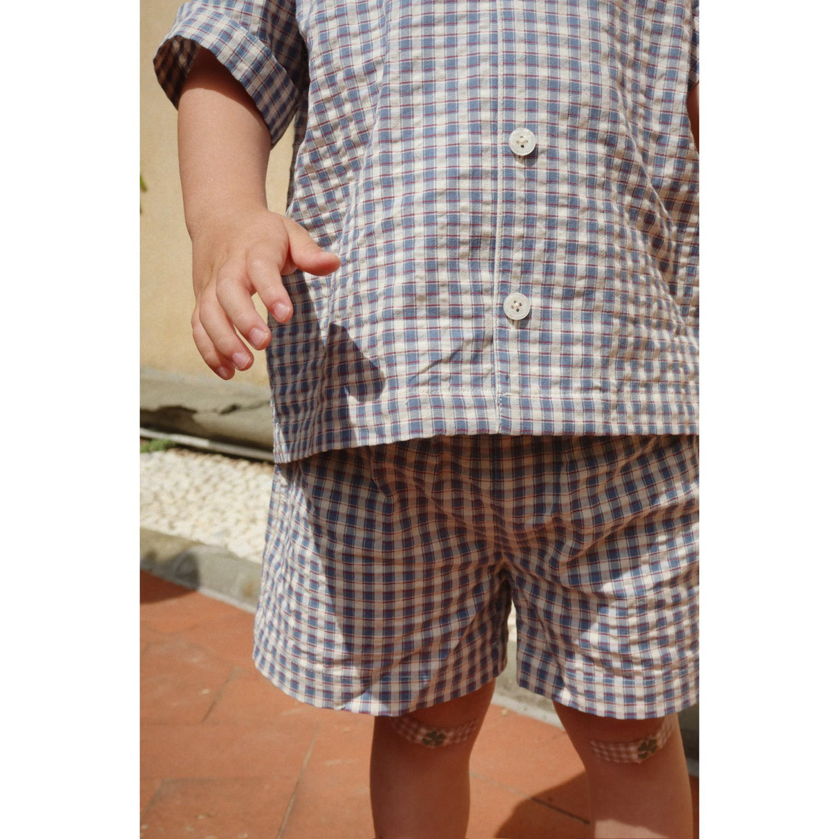 Konges Sløjd Captains Check Kim Ss Shirt Gots