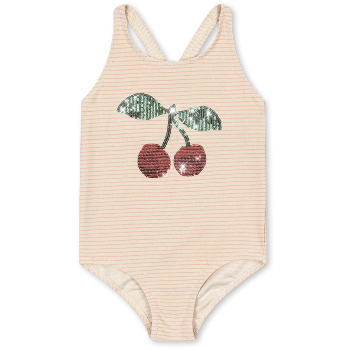 Konges Sløjd Rose Stripe Jade Swimsuit