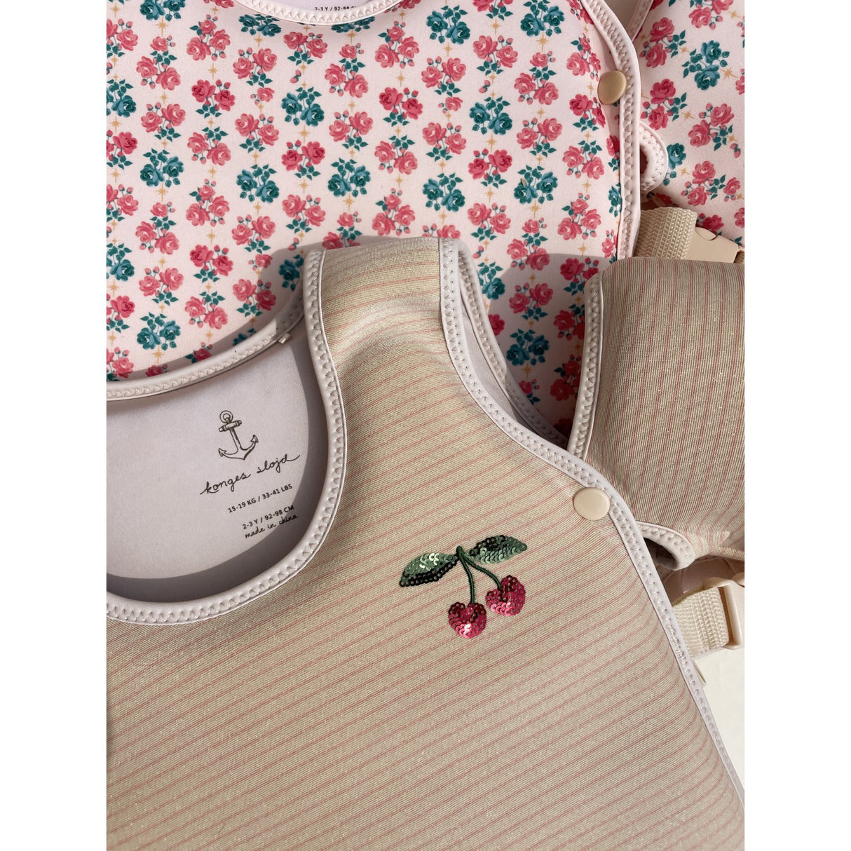 Konges Sløjd Rose Stripe Hollis Swim Water Wings