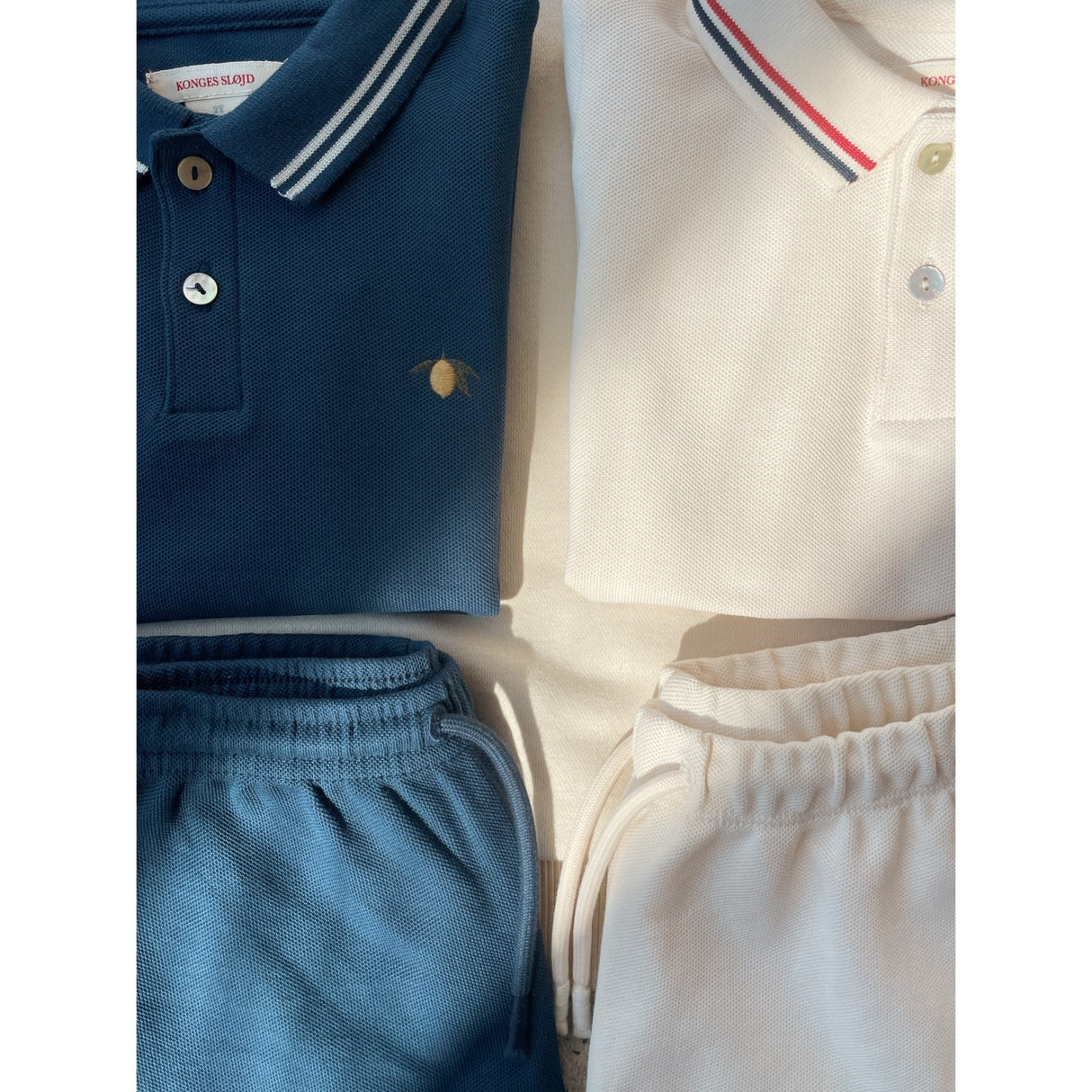 Konges Sløjd Antique White Florian Shorts Gots