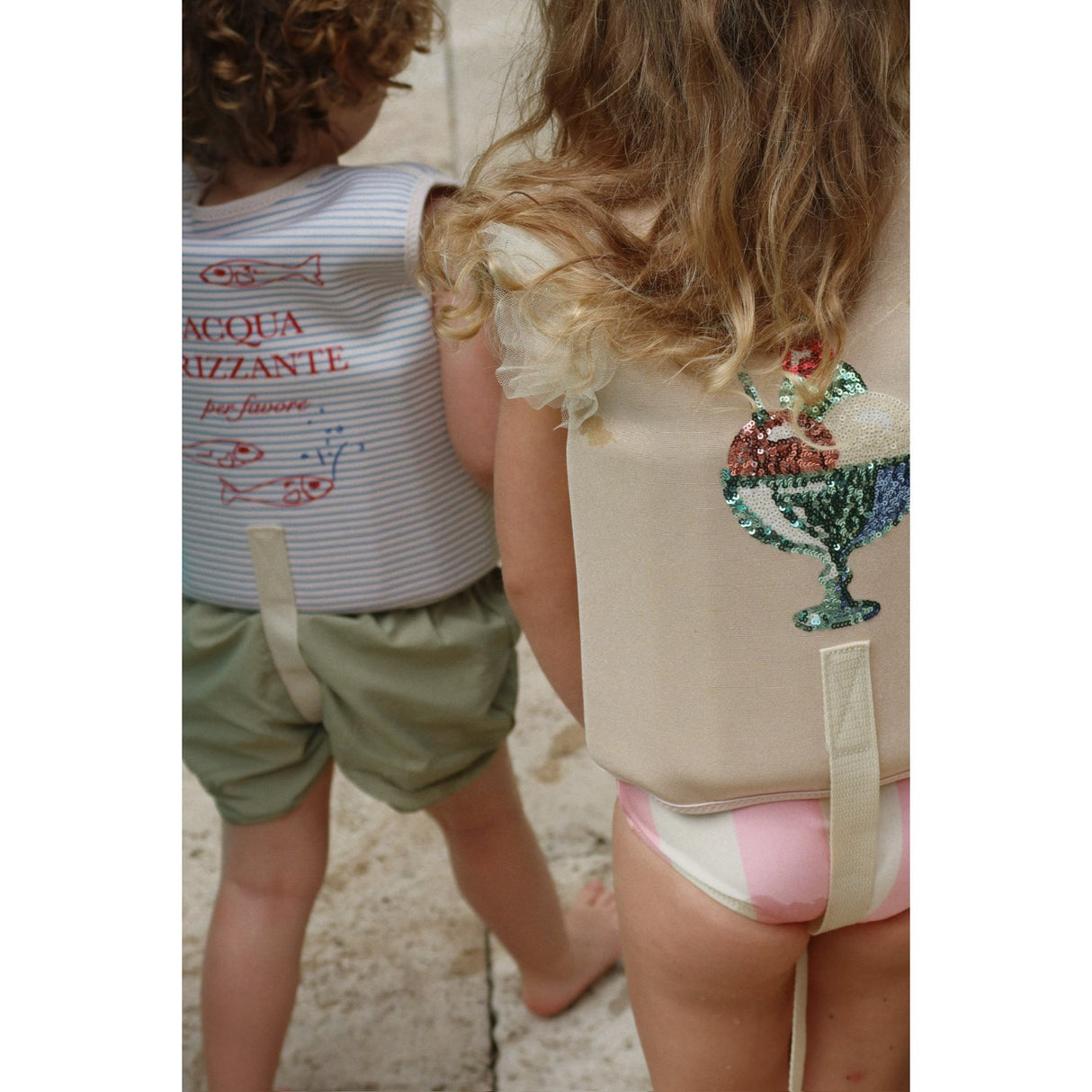 Konges Sløjd Stripe Bluie Ellis Swim Vest