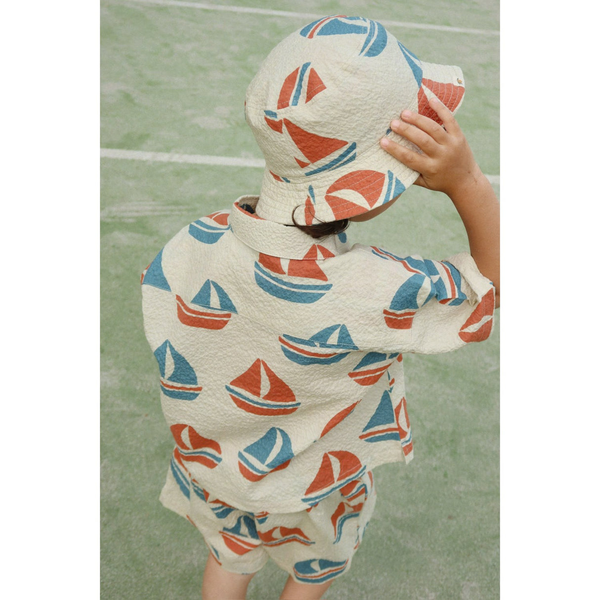 Konges Sløjd Ahoy Elliot Ss Shirt Gots