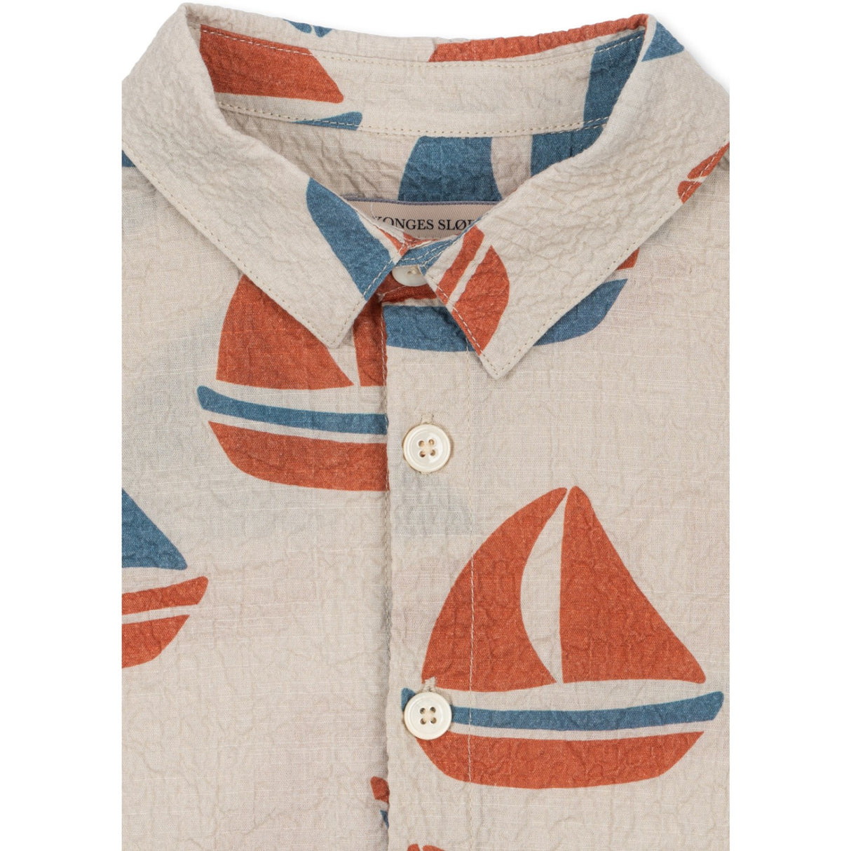 Konges Sløjd Ahoy Elliot Ss Shirt Gots