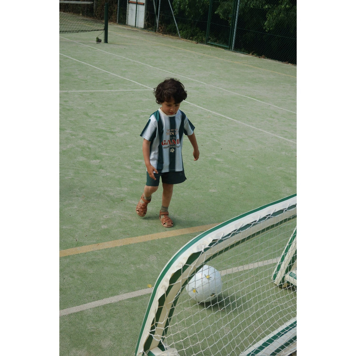 Konges Sløjd Class Stripe Act Tee Grs