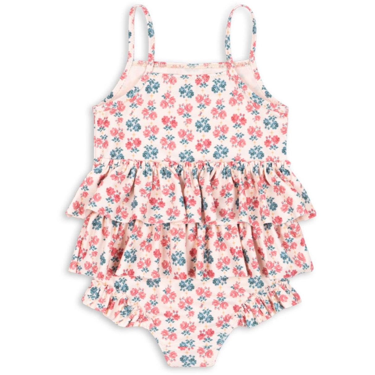 Konges Sløjd Lumina Rose Manuca Frill Swimsuit Grs