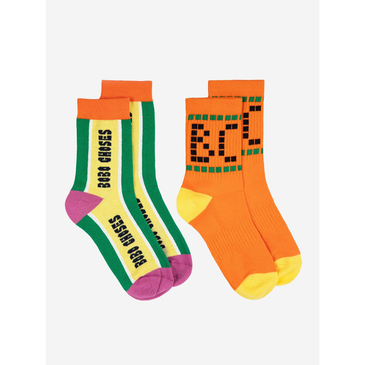 Bobo Choses Multicolor Bobo Choses Short Socks Pack X 2