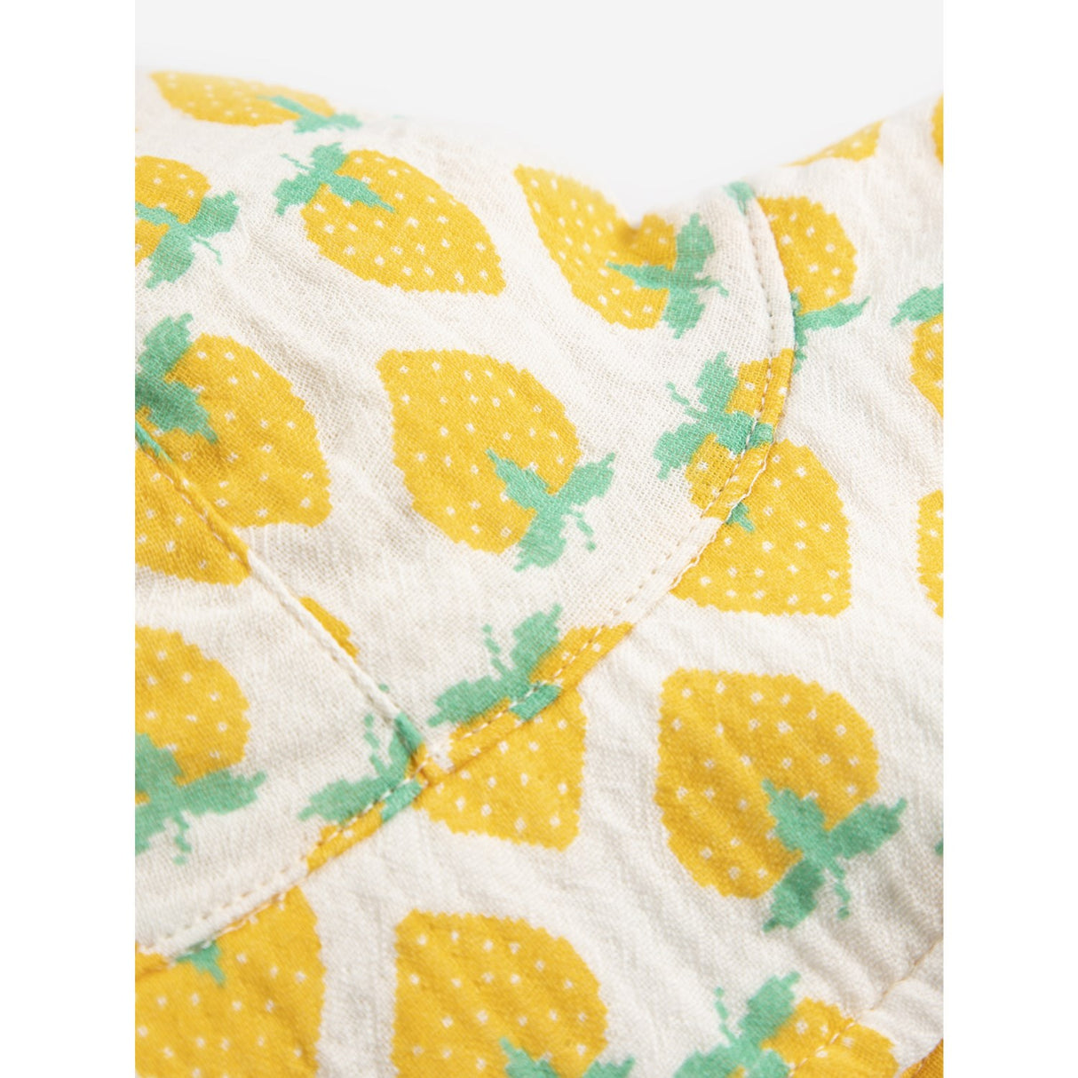 Bobo Choses White Strawberry All Over Hat