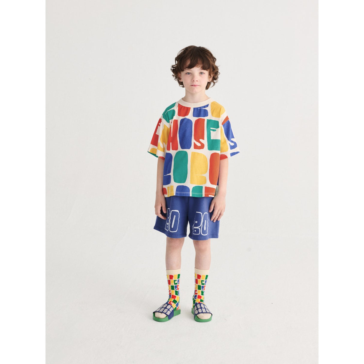 Bobo Choses Offwhite Bobo Choses Color All Over T-Shirt