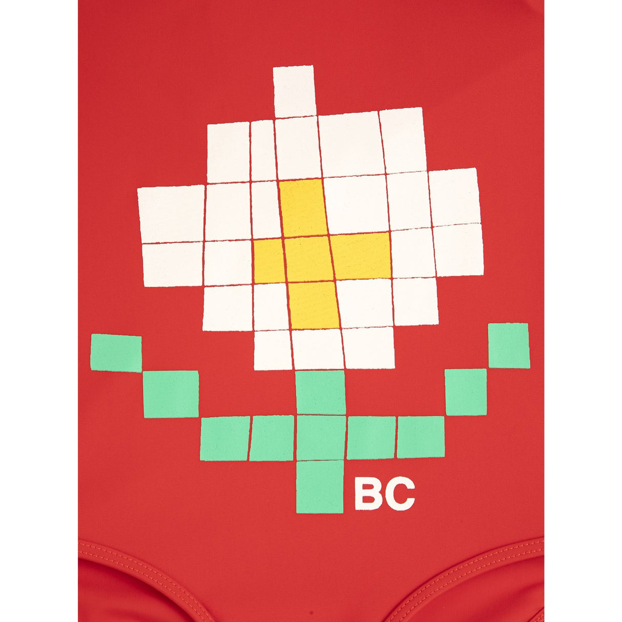 Bobo Choses Red Pixel Daisy Swimsuit