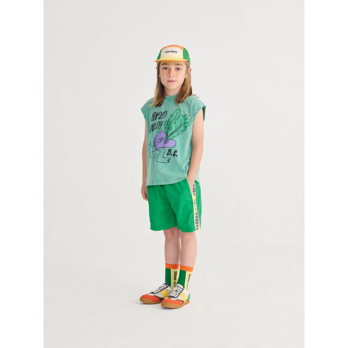 Bobo Choses Multicolor Bobo Choses Tracksuit Bermuda Shorts
