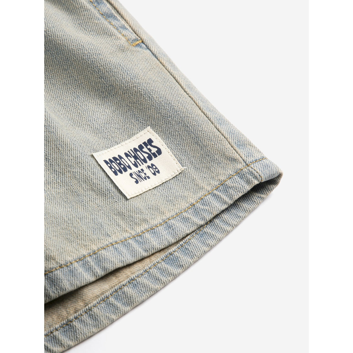 Bobo Choses Prussian Blue Bobo Choses Since 09 Denim Bermuda Shorts