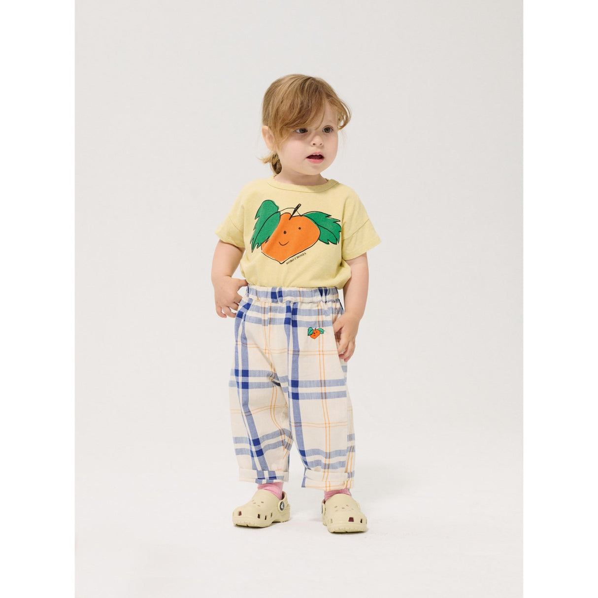 Bobo Choses Multicolor Fun Tartan Woven Pants