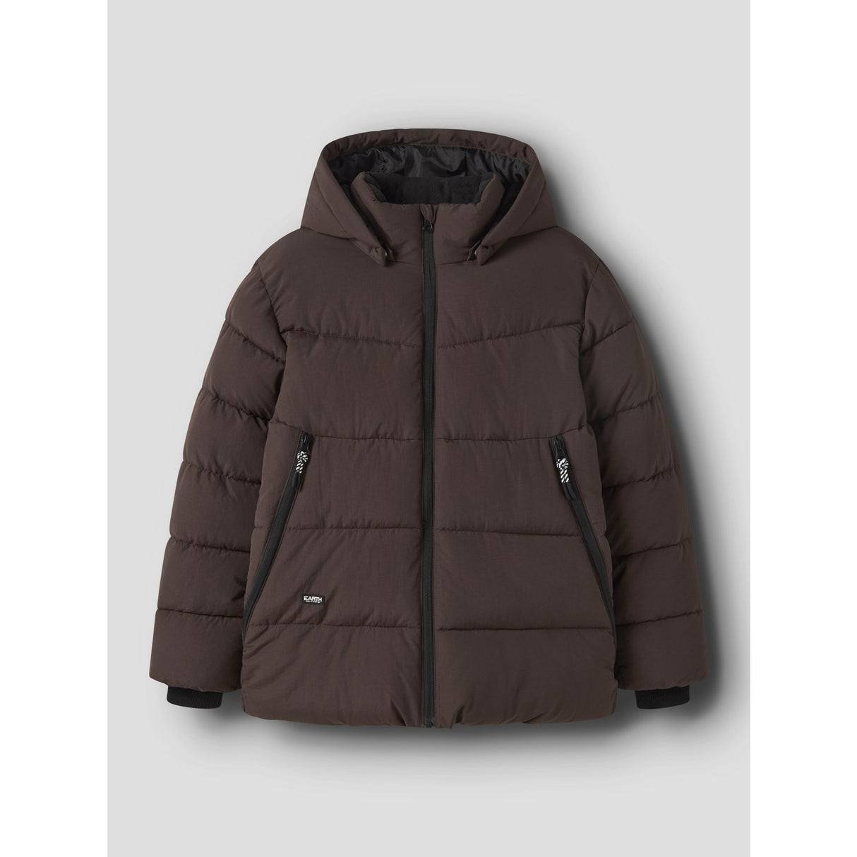 Name It Seal Brown Nkmmelvin Puffer Jacket